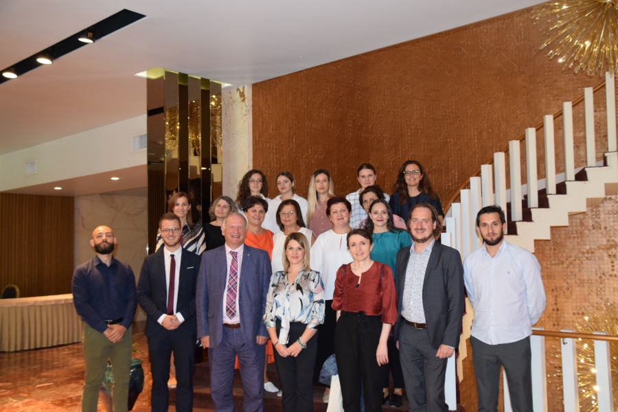 Progress visit of the European Association for Quality Assurance in Higher Education (ENQA) and the European Quality Assurance Register (EQAR) as part of the SEQA-ESG project.