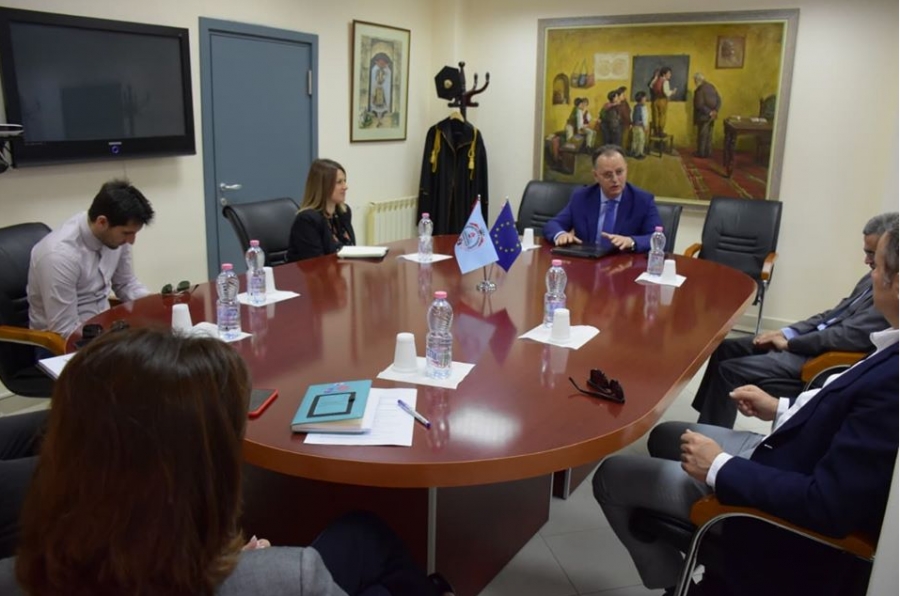 Vizita në kuadër të ri-akreditimit institucional të Universitetit të Elbasanit “Aleksandër Xhuvani”